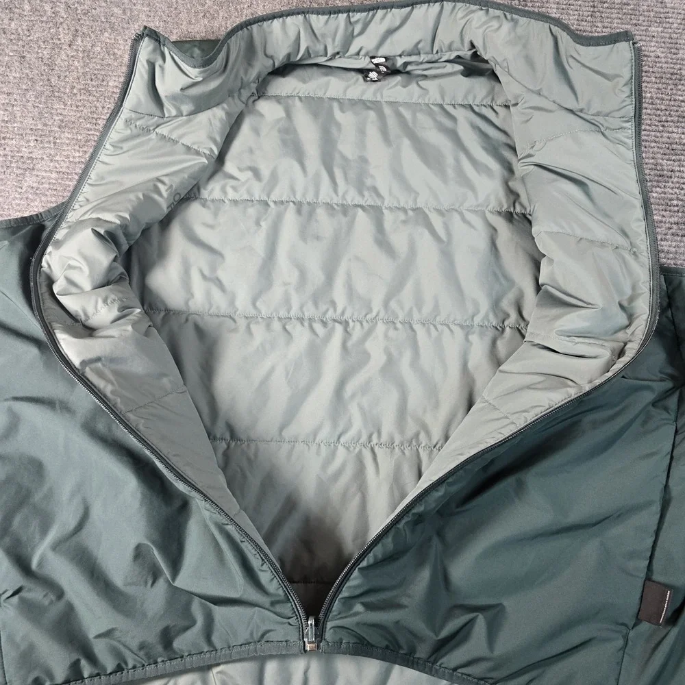 THE NORTH FACE MEN'S STANDARD INSULATED VEST Dark Sage Green sz XXL
